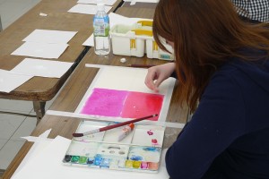 水彩画技法 ソルトテクスチャー 絵画教室 彩光舎 さいたま市浦和で基礎から学ぶアートスクール 水彩画技法 ソルトテクスチャー 絵画教室 彩光舎 さいたま市浦和で基礎から学ぶアートスクール